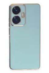 Newface Realme C55 Kılıf Volet Silikon - Açık Yeşil