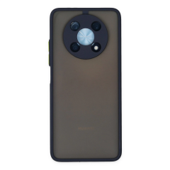 Huawei Nova Y90 Kılıf Montreal Silikon Kapak - Lacivert