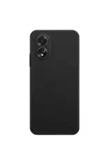 Newface Oppo A38 Kılıf First Silikon - Siyah