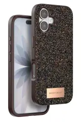 Onegif Apple İphone 17 Bright Simli Kapak - Gold