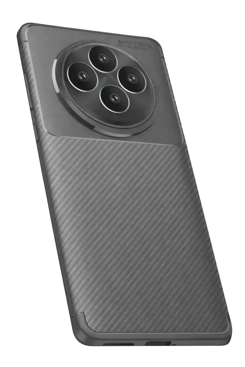 Newface Oppo Reno 11 Fs Kılıf Auto Focus Karbon Kapak - Gri
