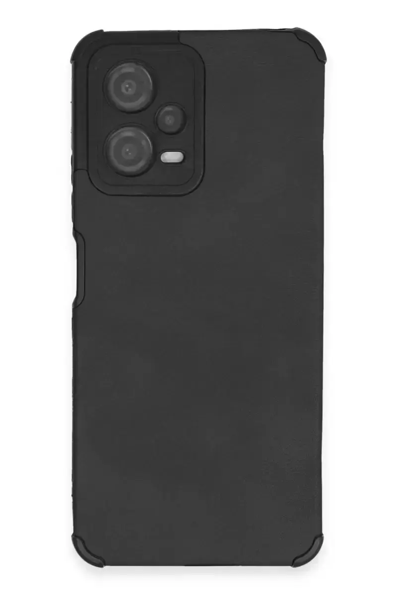 Newface Xiaomi Redmi Note 12 5g Kılıf Loop Deri Silikon - Siyah