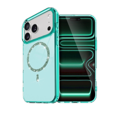 İphone 17 Pro Live Diamond Magsafe Kapak - Yeşil