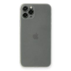 İphone 11 Pro Max Kılıf Pp Ultra İnce Kapak - Beyaz