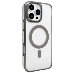 Joko  İphone 16 Pro Max Gleam Pc Sert Magsafe Kılıf - Titan Gri