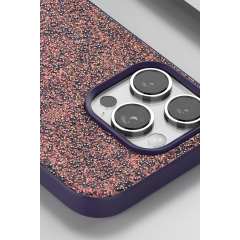 Onegif  İphone 16 Pro Max Bright Simli Kapak - Gümüş