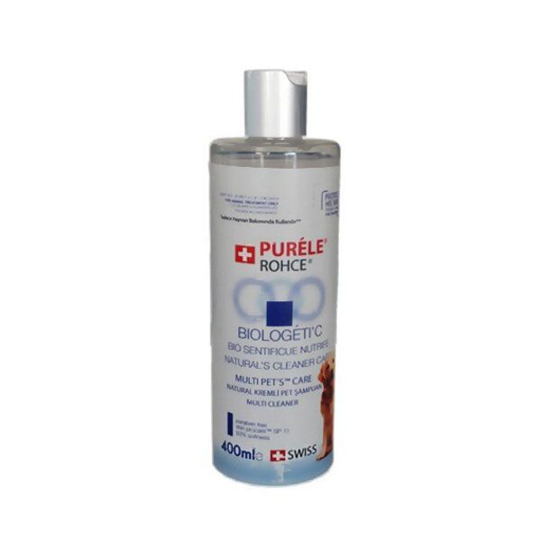 Purele Biologetic Losyon Naturel Kremli Kedi Köpek Şampuanı 400 ml
