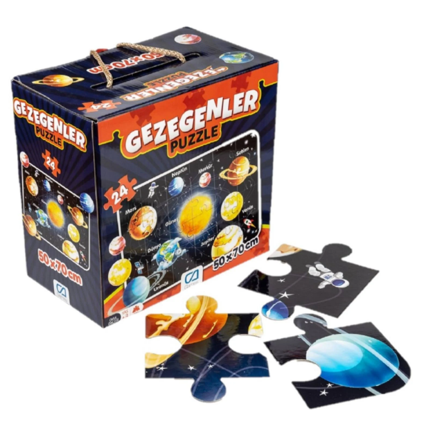 CA Games 5026 Gezegenler 24 Parça Puzzle