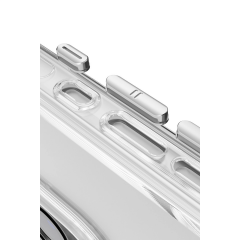Joko  İphone 16 Pro Max Gleam Pc Sert Magsafe Kılıf - Şeffaf-siyah