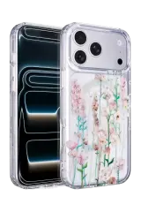 Onegif Apple İphone 17 Pro Desina Magsafe Kapak - Desen 1