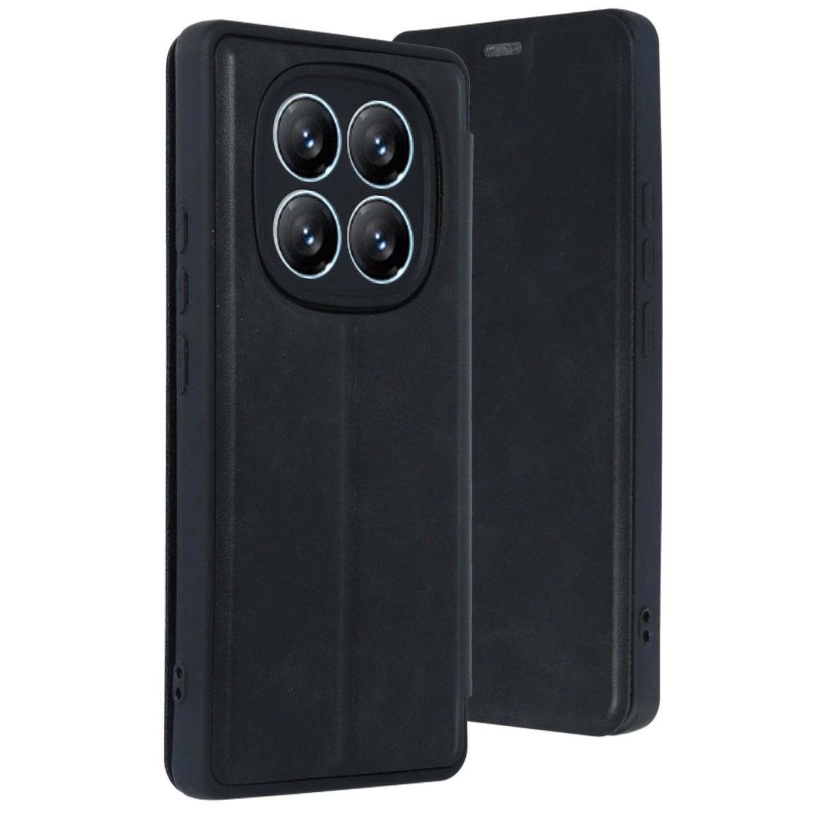 Xiaomi Redmi Note 14 Pro 4g Kılıf Flip Cover - Siyah