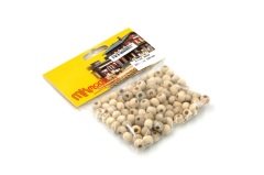 Yuvarlak Mat Ahşap Boncuk 8mm 100 Adet