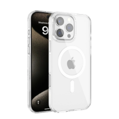 Joko  İphone 16 Pro Max Gleam Pc Sert Magsafe Kılıf - Şeffaf