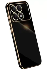 Newface Xiaomi Poco X6 Pro Kılıf Volet Silikon - Siyah