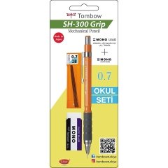 SH-300 Grip 0,7 mm Versatil Kalem Seti Turuncu