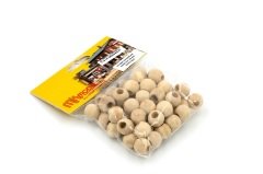 Yuvarlak Mat Ahşap Boncuk 14mm 50 Adet