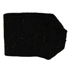 Doğal Keçi Kılı İpli Sırt ve Vücut Kesesi Siyah 52x18