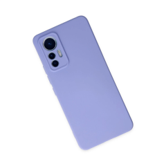Xiaomi Mi 12 Lite Kılıf Nano İçi Kadife Silikon - Lila