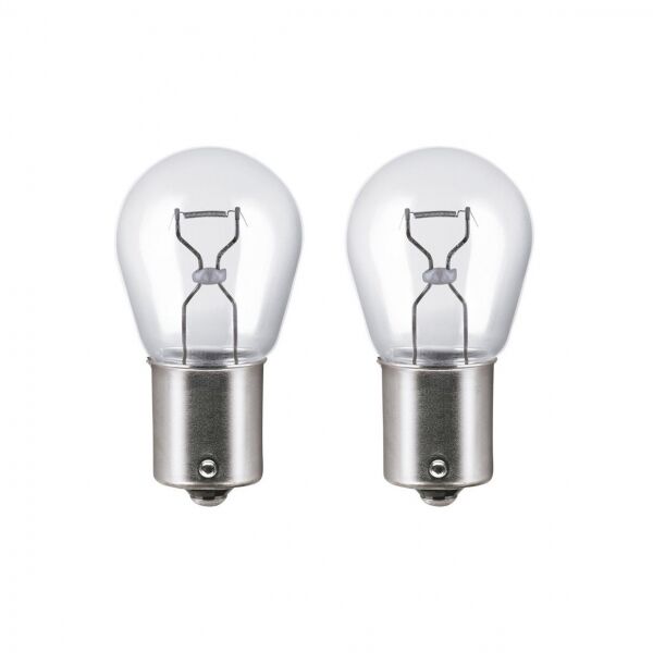Super Light BA15D 94 S25 21W 12V Halojen Fren Sinyal Ampulü Çift Duy 2 Adet Sarı