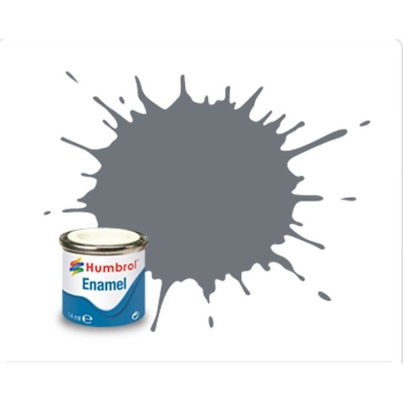 Enamel Maket Boyası - Dark Sea Grey Satin - 14ml - N:164