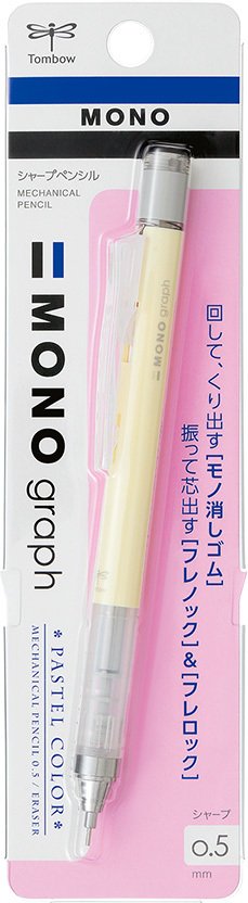 Mono Graph Shaker Versatil Kalem 0,5mm Pastel Krem Sarı