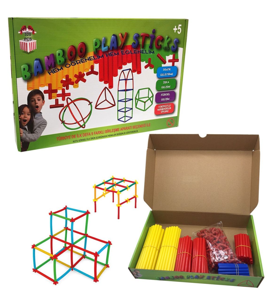 Ca Games 10013 Bamboo Oyun Çubukları 320 Adet
