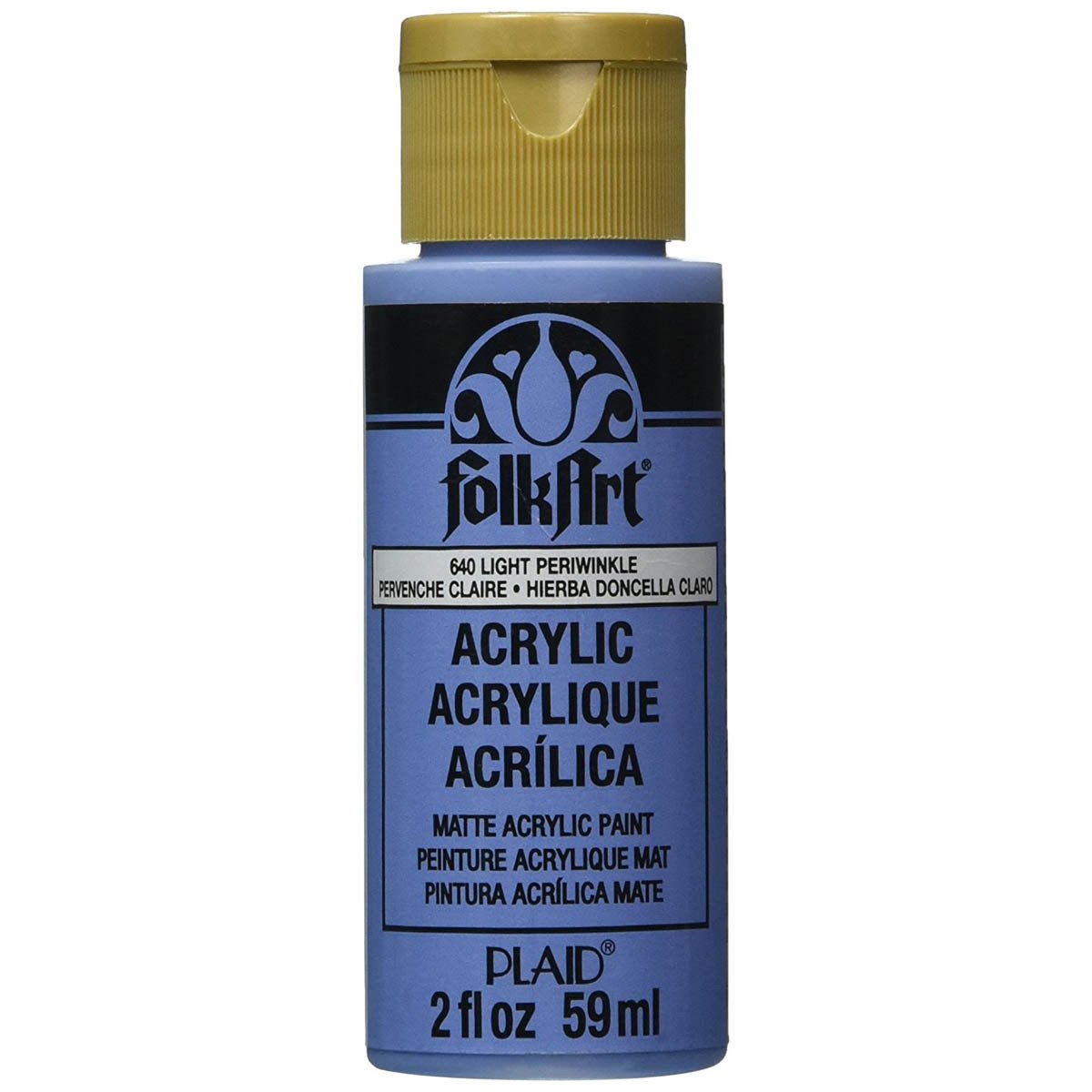 Folkart Akrilik Boya 59 ml - 640 Light Periwinkle