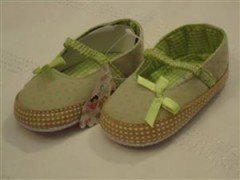 Sevi Bebe Kurdelalı Kız Patik