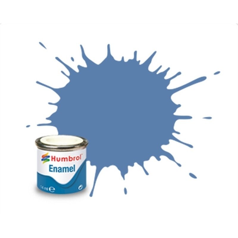 Enamel Maket Boyası - Blue Mat - 14ml - N:109