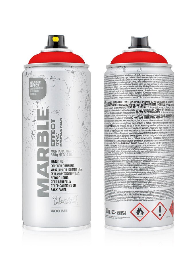 Sprey Marble Effect Sprey Ebru Efekt 400ml Kırmızı