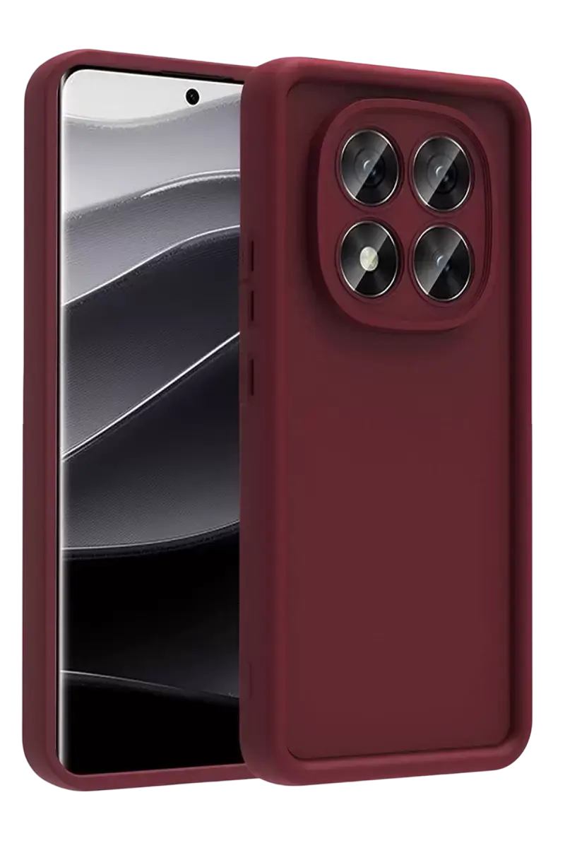 Newface Xiaomi Redmi Note 15 Pro 4g Viera Silikon - Bordo