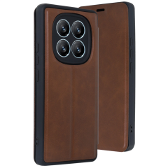 Xiaomi Redmi Note 14 Pro 4g Kılıf Flip Cover - Taba