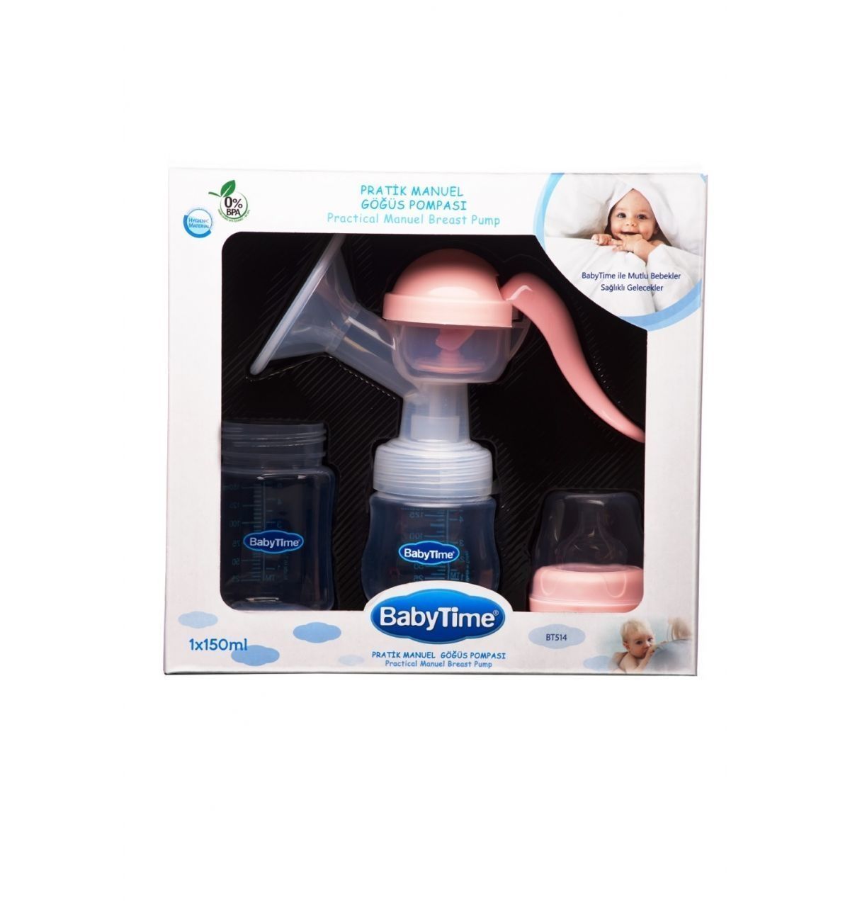 Babytime BT514 Göğüs Pompası - Pembe