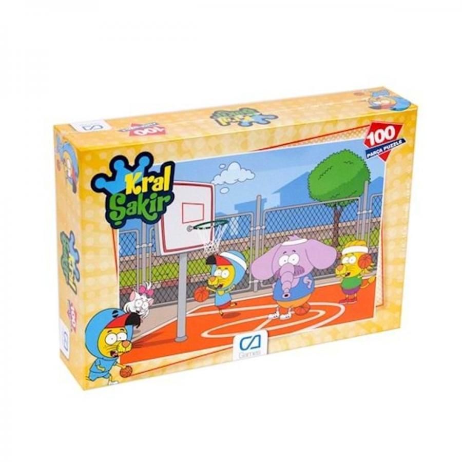 CA Games 5068 Kral Şakir Puzzle 100 Parça