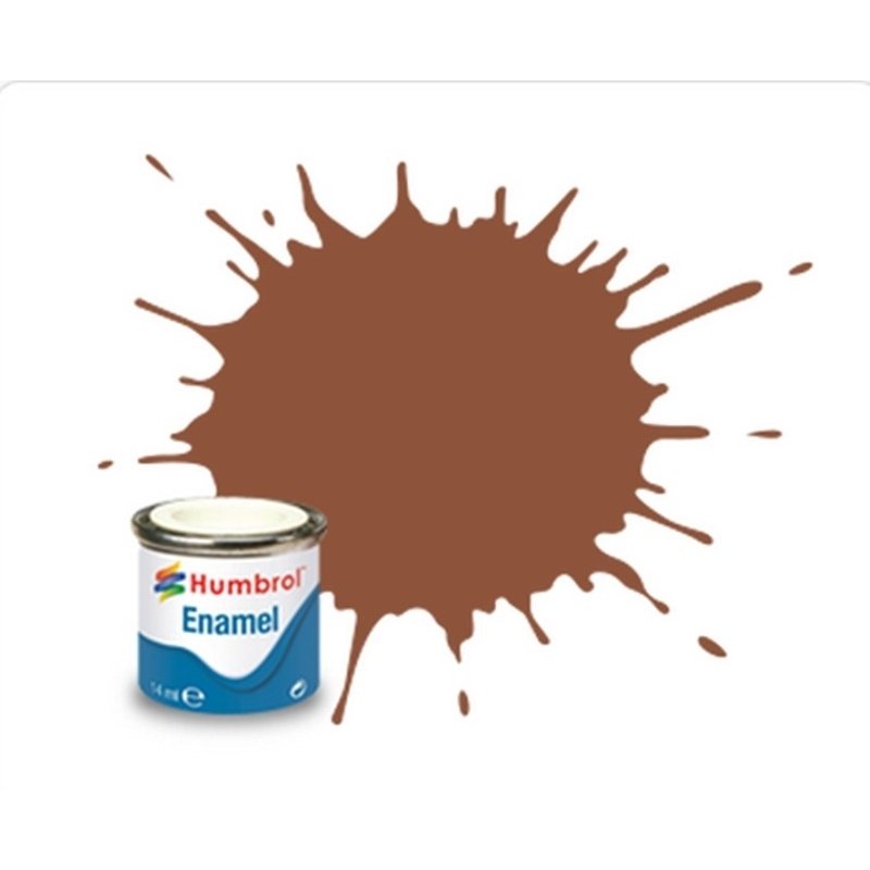 Enamel Maket Boyası - Brick Red Mat - 14ml - N:70