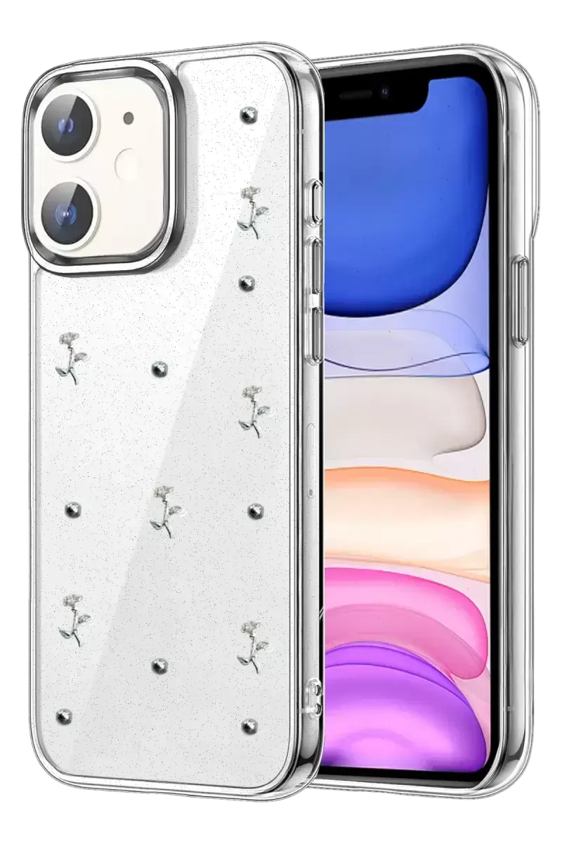 Newface Apple İphone 12 Fiyonk Desenli Kapak - Desen 4