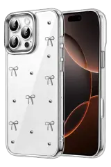 Newface Apple İphone 16 Pro Max Fiyonk Desenli Kapak - Desen 5