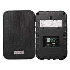 Magicvoice F-lhy4a 4'' (10 Cm) Hat Trafolu Duvar Tipi Sütun Hoparlör (10w Rms / 150w Peak - Mp3 Usb Uyumlu) Çiftli Takım Set - Siyah