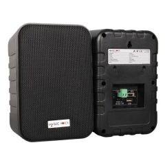 Magicvoice F-lhy4a 4'' (10 Cm) Hat Trafolu Duvar Tipi Sütun Hoparlör (10w Rms / 150w Peak - Mp3 Usb Uyumlu) Çiftli Takım Set - Siyah