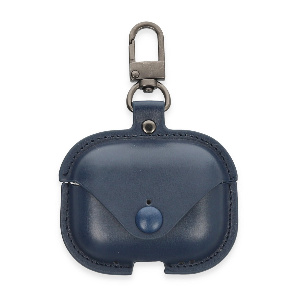 Airpods Pro 2 (2.nesil) Çanta Deri Kılıf - Lacivert