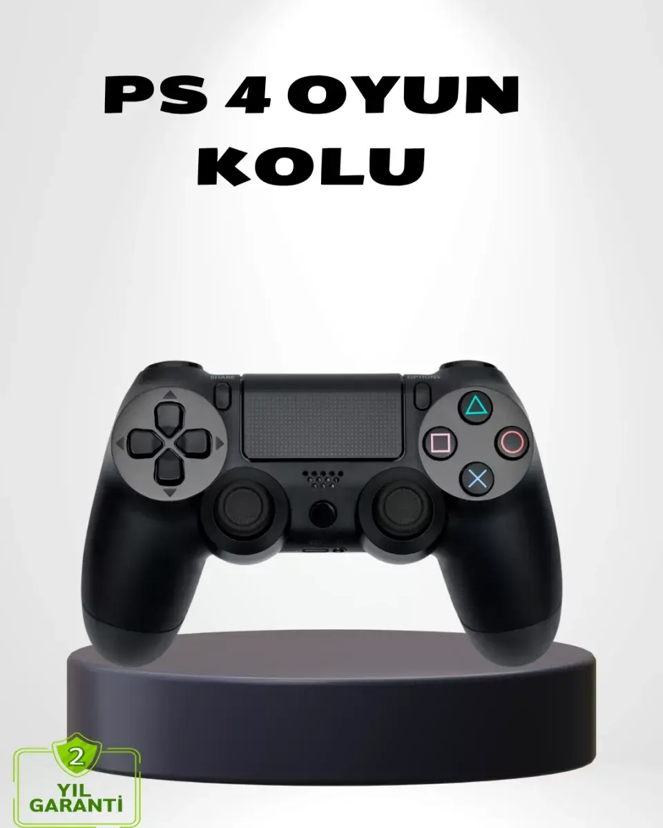 Titreşimli Kablosuz Oyun Kolu – Ps4, Pc, Mobil, Tablet Ve Steam Uyumlu