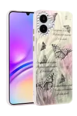 Newface Samsung Galaxy A06 Kılıf Blade Aynalı Desenli Kapak - Desen 6