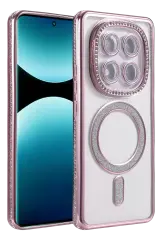 Newface Xiaomi Redmi Note 15 4g Joke Simli Magneticsafe Kılıf - Pembe