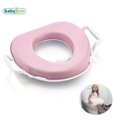 Babyjem Lüks Klozet Adaptörü Pembe