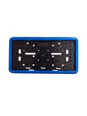 Çerçeveli Dikdörtgen Plakalık Plaka Altlığı Mavi 26X17cm 1 Adet