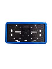 Çerçeveli Dikdörtgen Plakalık Plaka Altlığı Mavi 26X17cm 1 Adet