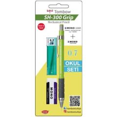 SH-300 Grip 0,7 mm Versatil Kalem Seti Limon Yeşili