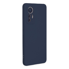Xiaomi Mi 12 Lite Kılıf Nano İçi Kadife Silikon - Lacivert