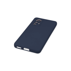 Xiaomi Mi 12 Lite Kılıf Nano İçi Kadife Silikon - Lacivert