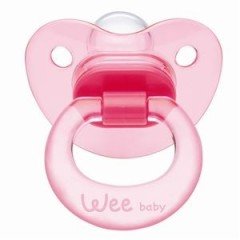 Wee Baby Akide Silikon Damaklı Emzik No:1 (Askılı)
